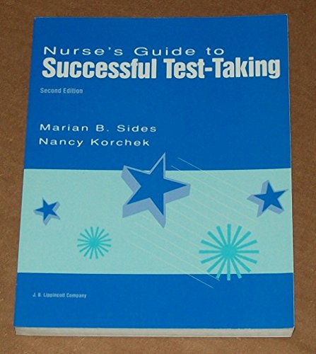 Imagen de archivo de Nurse's Guide to Successful Test-Taking a la venta por Wonder Book