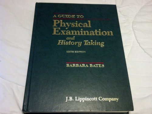 Beispielbild fr A Guide to Physical Examination and History Taking zum Verkauf von Better World Books