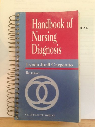 Stock image for Handbook of nursing diagnosis for sale by HPB-Red