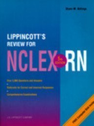 Imagen de archivo de Lippincott's Review for Nclex-Rn/Book and Disk a la venta por Wonder Book