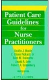 Stock image for Patient Care Guidelines for Nurse Practitioners for sale by Wonder Book