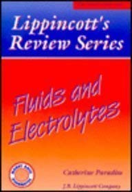 Beispielbild fr Fluids and Electrolytes zum Verkauf von Better World Books