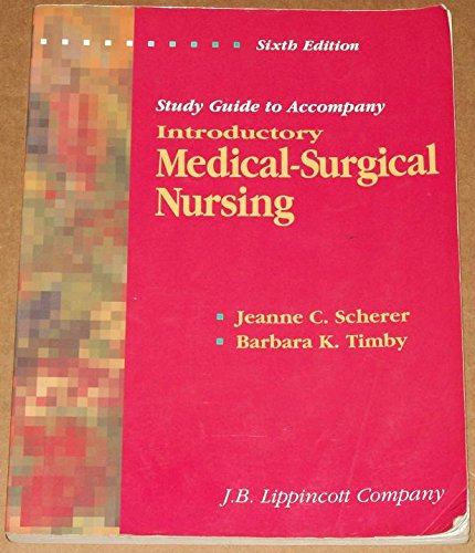 Imagen de archivo de Study Guide to Accompany Introductory Medical-Surgical Nursing a la venta por Jen's Books
