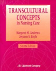 Imagen de archivo de Transcultural Concepts in Nursing Care a la venta por Better World Books