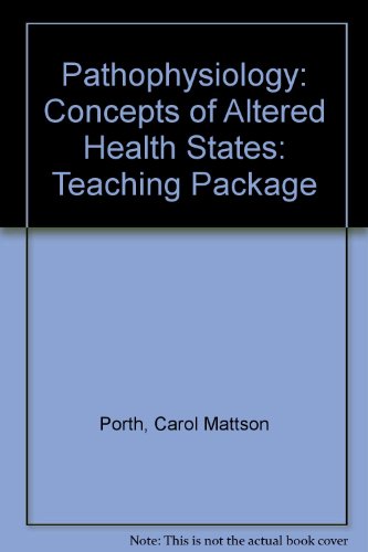 Imagen de archivo de Pathophysiology: Concepts of Altered Health States: Teaching Package a la venta por ThriftBooks-Atlanta