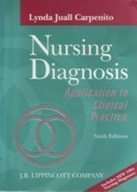 Nursing Diagnosis Application To Clinical Practice