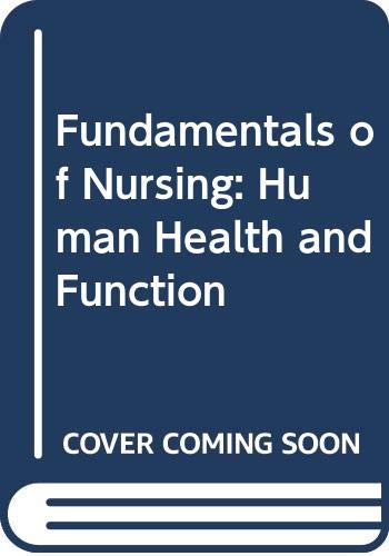 Fundamentals of Nursing: Human Health and Function (9780397551699) by Craven, Ruth F.; Hirnle, Constance J.