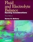 Beispielbild fr Fluid and Electrolyte Balance: Nursing Considerations zum Verkauf von Wonder Book