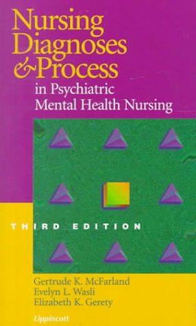 Imagen de archivo de Nursing Diagnoses and Process in Psychiatric Mental Health Nursing a la venta por SecondSale