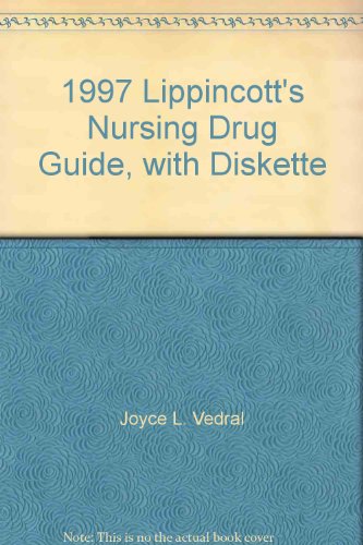 Beispielbild fr 1997 Lippincott's Nursing Drug Guide, with Diskette zum Verkauf von HPB-Emerald