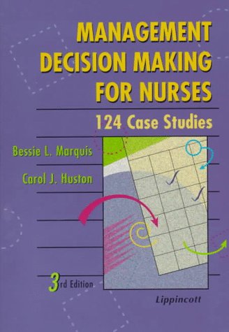 Imagen de archivo de Management Decision Making for Nurses a la venta por Better World Books