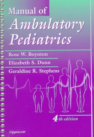 Beispielbild fr Manual of Ambulatory Pediatrics zum Verkauf von SecondSale