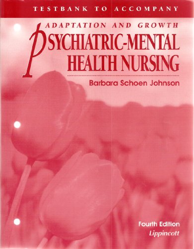 9780397557578: Test Bank (Psychiatric-Mental Health Nursing)