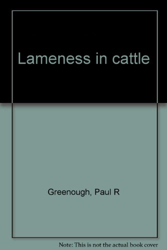 Beispielbild fr Lameness in cattle zum Verkauf von Aaron Books