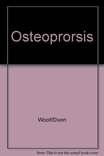 Imagen de archivo de Osteoprorsis a la venta por Books Puddle
