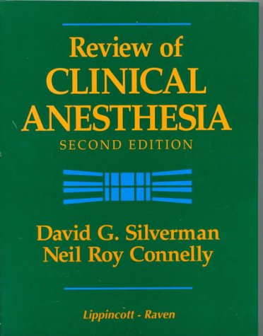 Imagen de archivo de Review of Clinical Anesthesia a la venta por Wonder Book
