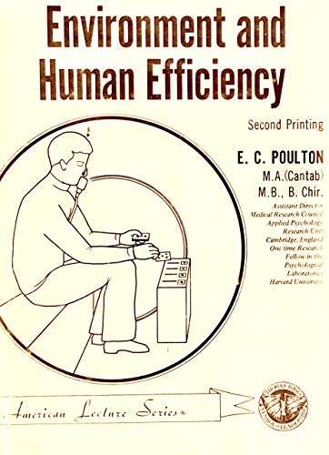 Stock image for Environment and Human Efficiency for sale by The Book Cellar, LLC