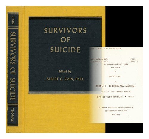 Beispielbild fr Survivors of Suicide zum Verkauf von Better World Books