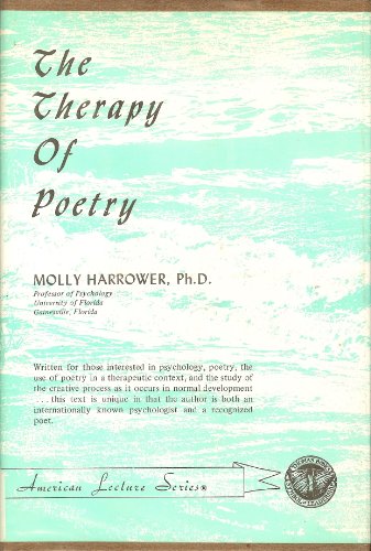 Imagen de archivo de The Therapy of Poetry a la venta por Better World Books