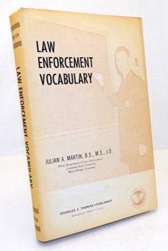 Stock image for Law Enforcement Vocabulary. for sale by Kloof Booksellers & Scientia Verlag