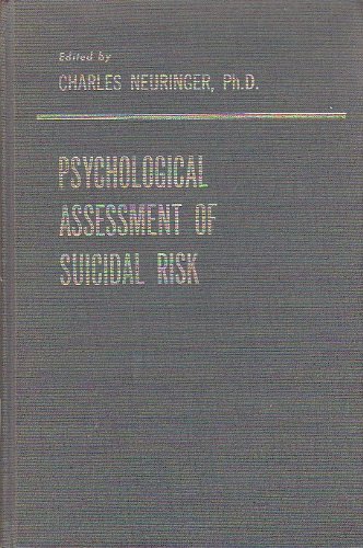 Stock image for Psychological Assessment of Suicidal Risk for sale by Bingo Used Books