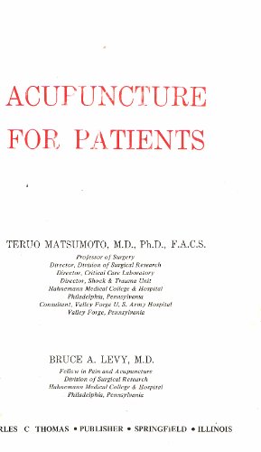 Acupuncture for Patients