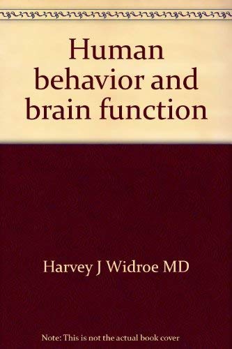 Stock image for Human Behavior and Brain Function for sale by Better World Books