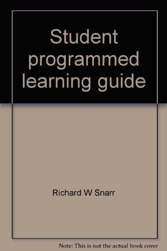 Stock image for Studen Programmed Learning Guide for sale by gigabooks