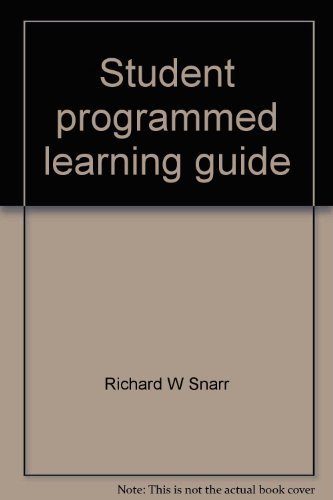 9780398035440: Student Programmed Learning Guide: For Germann, Day and Gallati, Introduction to law enforcement and criminal justice, twenty-sixth printing