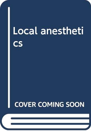 9780398036119: Local anesthetics