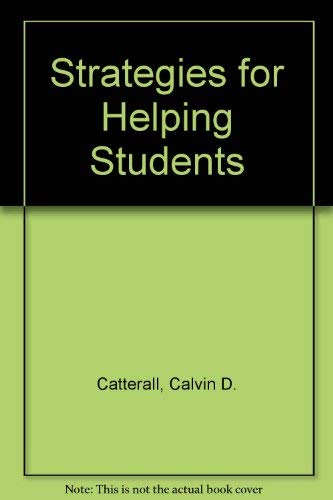 Stock image for Strategies for Helping Students for sale by Better World Books