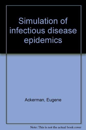 Imagen de archivo de Simulation of infectious disease epidemics a la venta por Plum Books