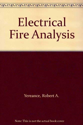 9780398053819: Electrical Fire Analysis