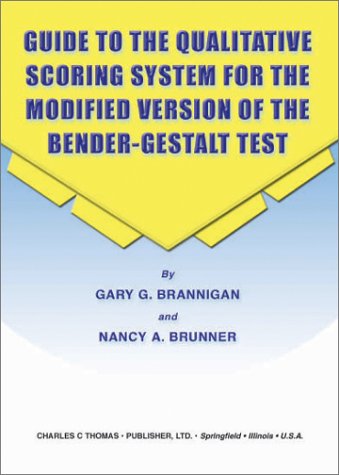 9780398073121: Guide to the Qualitative Scoring System for the Modified Version of the Bender-Gestalt Test