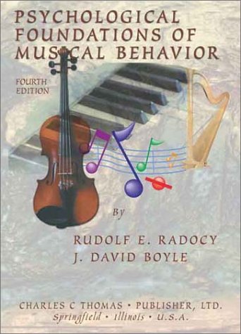 Imagen de archivo de Psychological Foundations of Musical Behavior a la venta por SecondSale