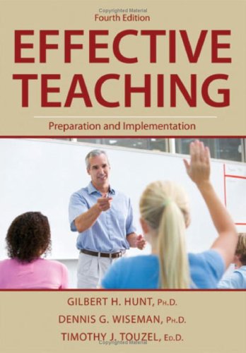 Beispielbild fr Effective Teaching: Preparation and Implementation zum Verkauf von HPB-Red