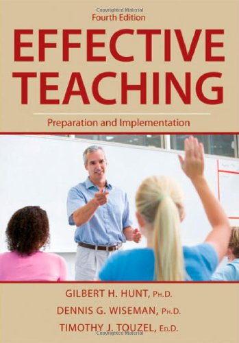 Beispielbild fr Effective Teaching : Preparation and Implementation zum Verkauf von Better World Books