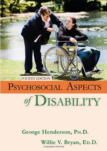 Psychosocial Aspects of Disability (9780398086138) by George Henderson; Willie V. Bryan