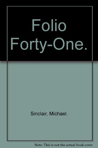 Folio Forty-One. (9780399103117) by Sinclair, Michael.