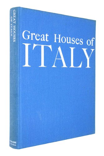 Stock image for Great Houses of Italy for sale by A Squared Books (Don Dewhirst)