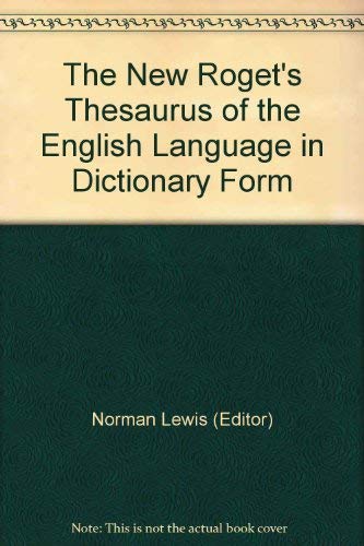 9780399105753: The new Roget's Thesaurus of the English language in dictionary form ? Library Edition