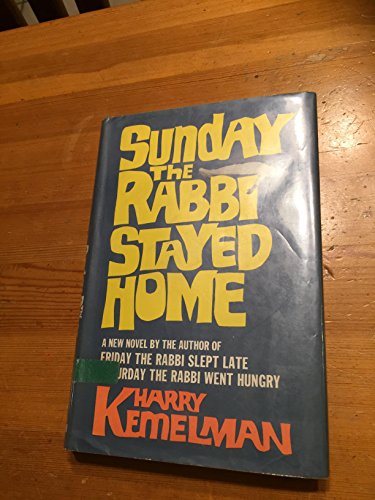 9780399107795: Sunday the Rabbi Stayed Home