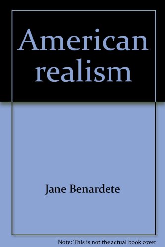 Stock image for American realism for sale by Montclair Book Center