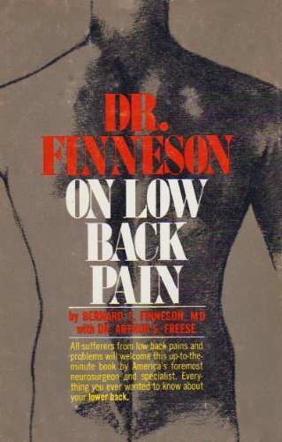 Beispielbild fr Dr. Finneson on Low Back Pain zum Verkauf von ThriftBooks-Atlanta