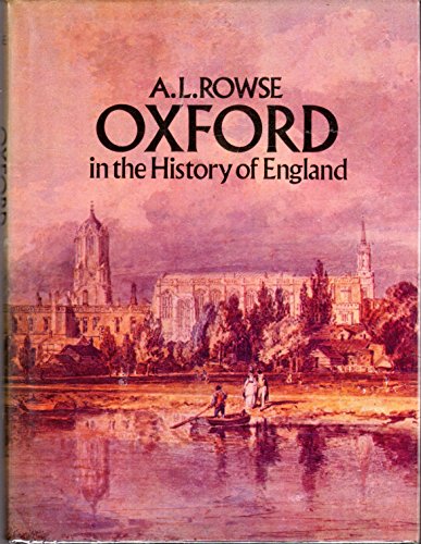 Imagen de archivo de Oxford : In the History of England a la venta por Better World Books