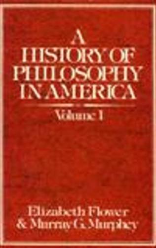 Stock image for A History of Philosophy in America, Vol. 1 for sale by ThriftBooks-Atlanta