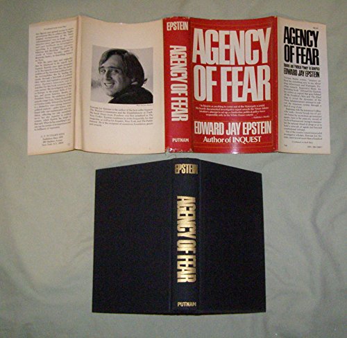 Beispielbild fr Agency of fear: Opiates and political power in America zum Verkauf von BooksRun