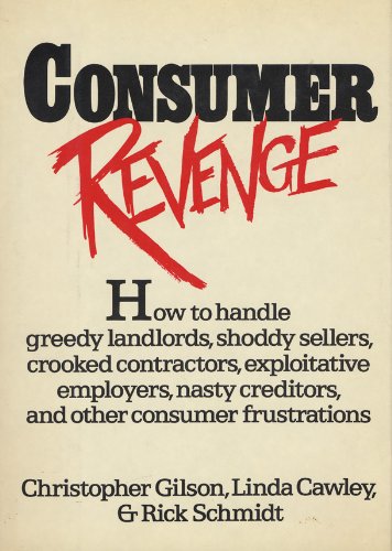 Imagen de archivo de Consumer revenge a la venta por Wonder Book