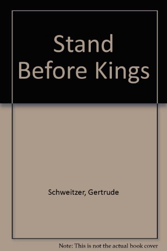 Stock image for Stand before Kings for sale by West Coast Bookseller