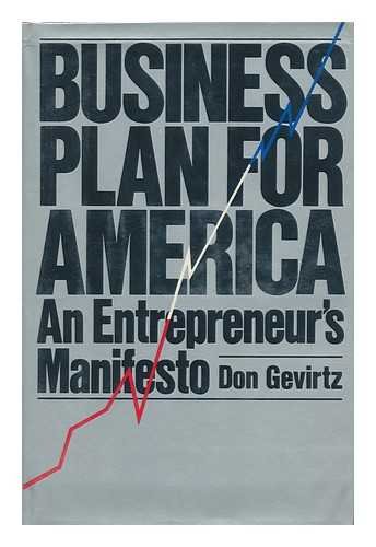 9780399128448: Business Plan for America: An Entrepreneur's Manifesto